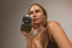 Holding Solio bottle