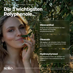 Solio — Hochpolyphenoles Olivenöl aus Apulien (954 mg/kg)